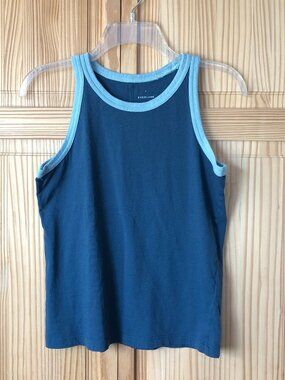 Everlane Organic Cotton High Neck Tank Top